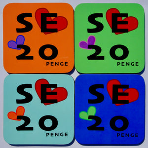 Colourful Penge SE20 Coasters
