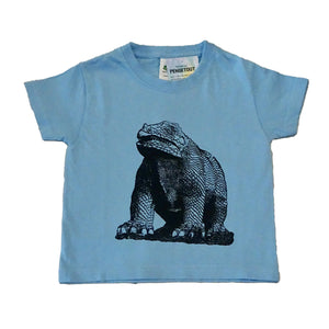 Screen Print Crystal Palace Dinosaur Blue T-shirt- Child