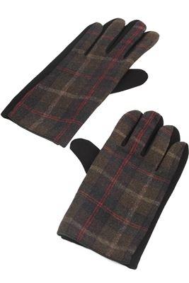 Douglas Tartan Men's Gloves - Army Green