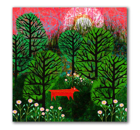 Dotty Fox Summer Morning - Michele Brown