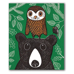 Bear & Owl - Kat Lendacka