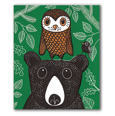 Bear & Owl - Kat Lendacka