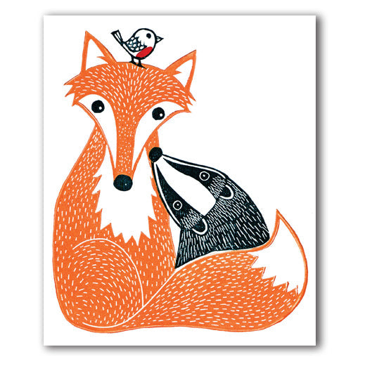 Fox, Badger & Robin - Kat Lendacka