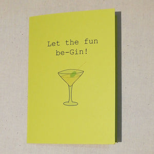 Let the evening be-Gin