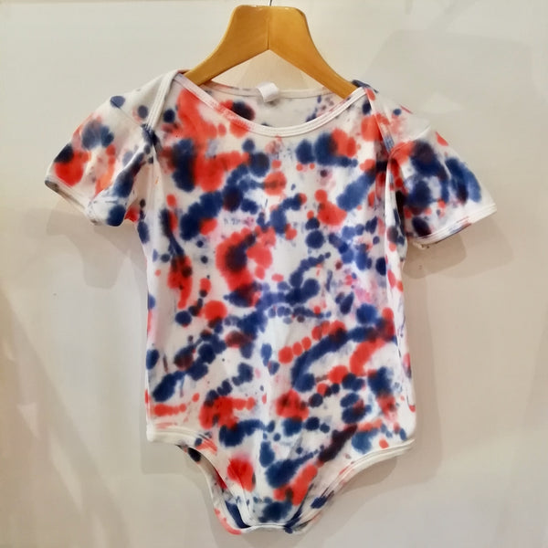 Tie-dye Babygrow