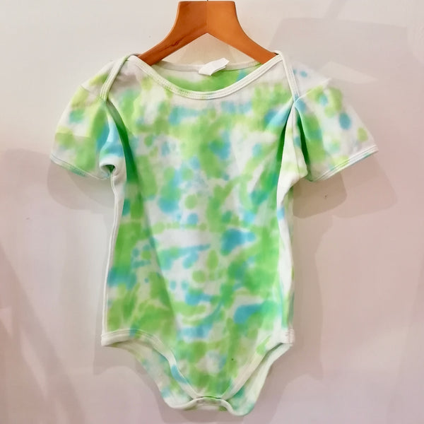 Tie-dye Babygrow