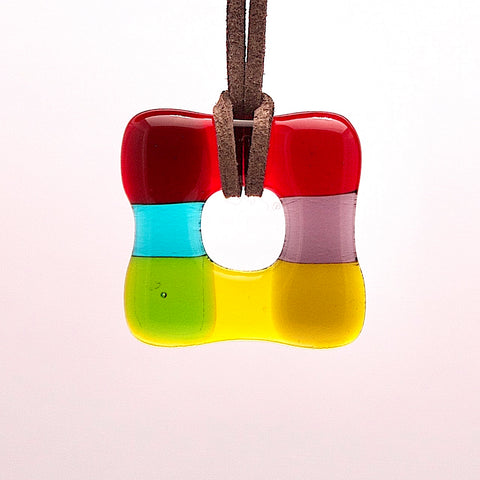 Square Glass Pendant