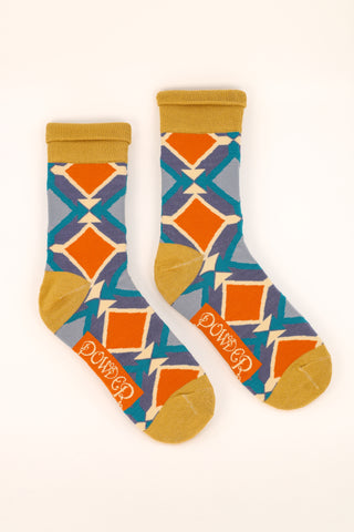 Mens Socks -Deco Tiles
