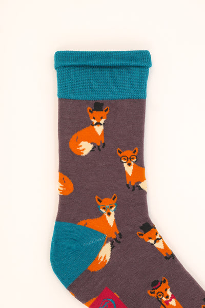 Mens Socks -Esteemed Fox Mauve
