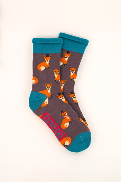 Mens Socks -Esteemed Fox Mauve
