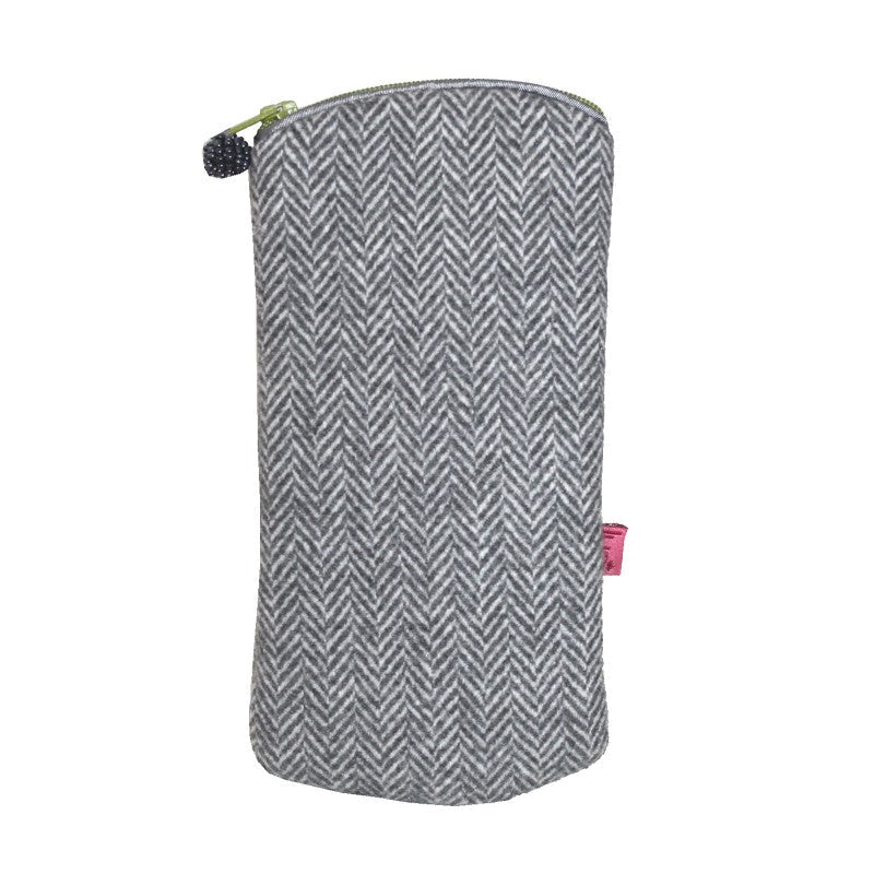 Glasses Purse- Herringbone