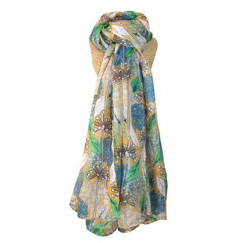 Alliums Scarf Mustard