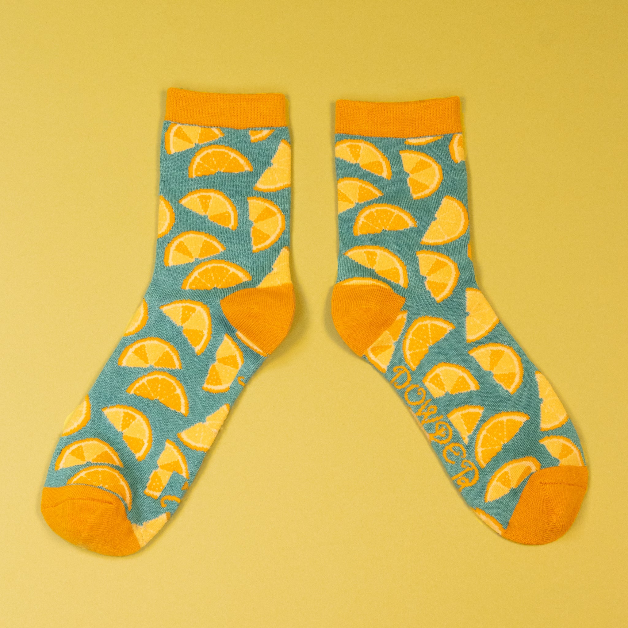 Ladies Ankle Socks - Lemons