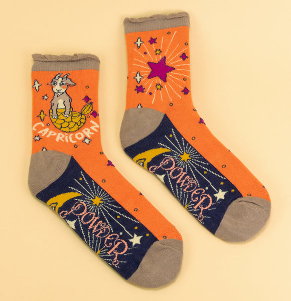 Ladies Ankle Socks - Zodiac