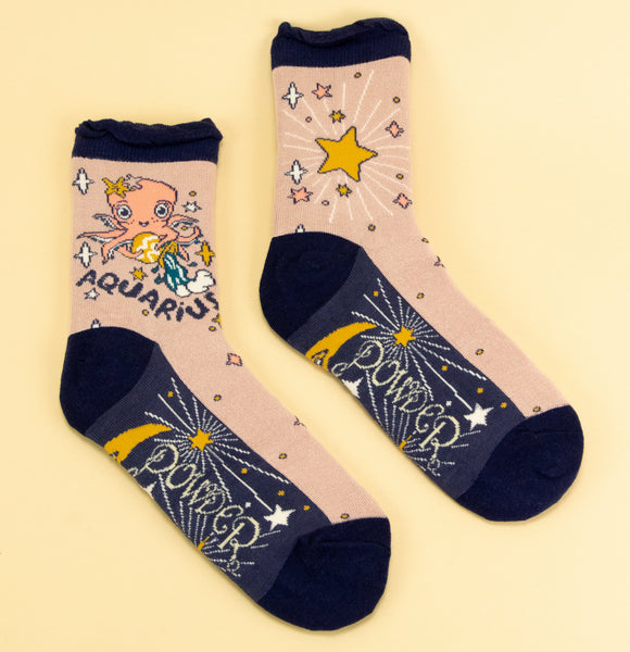 Ladies Ankle Socks - Zodiac