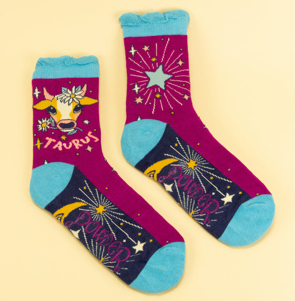 Ladies Ankle Socks - Zodiac