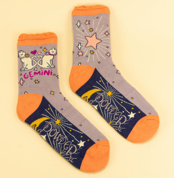 Ladies Ankle Socks - Zodiac