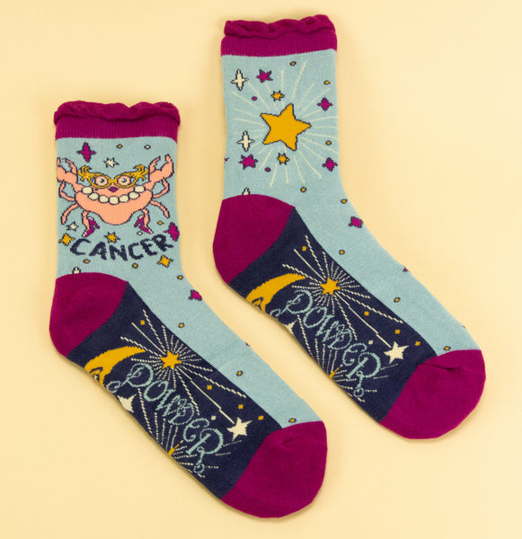 Ladies Ankle Socks - Zodiac