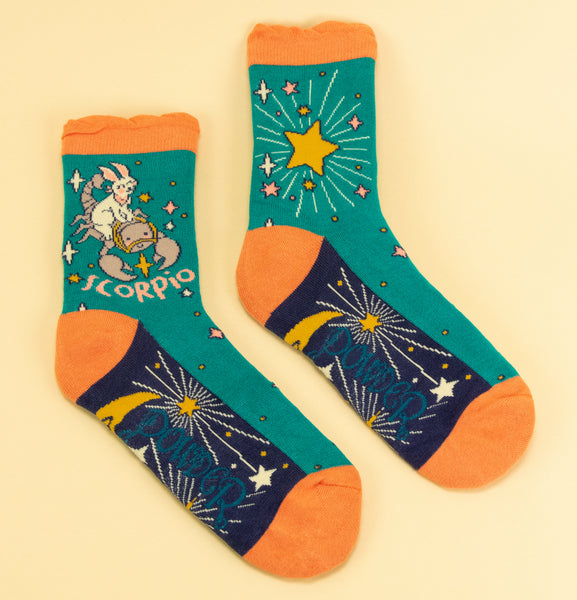 Ladies Ankle Socks - Zodiac