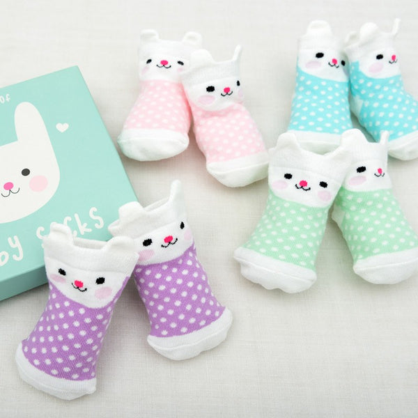 Baby Socks - Box of 4
