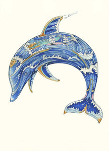 Dolphin- DM Greetings Card