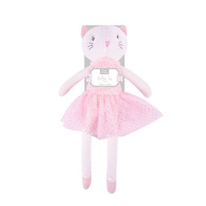 Knitted Cat Soft Toy