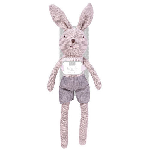 Knitted Rabbit Soft Toy
