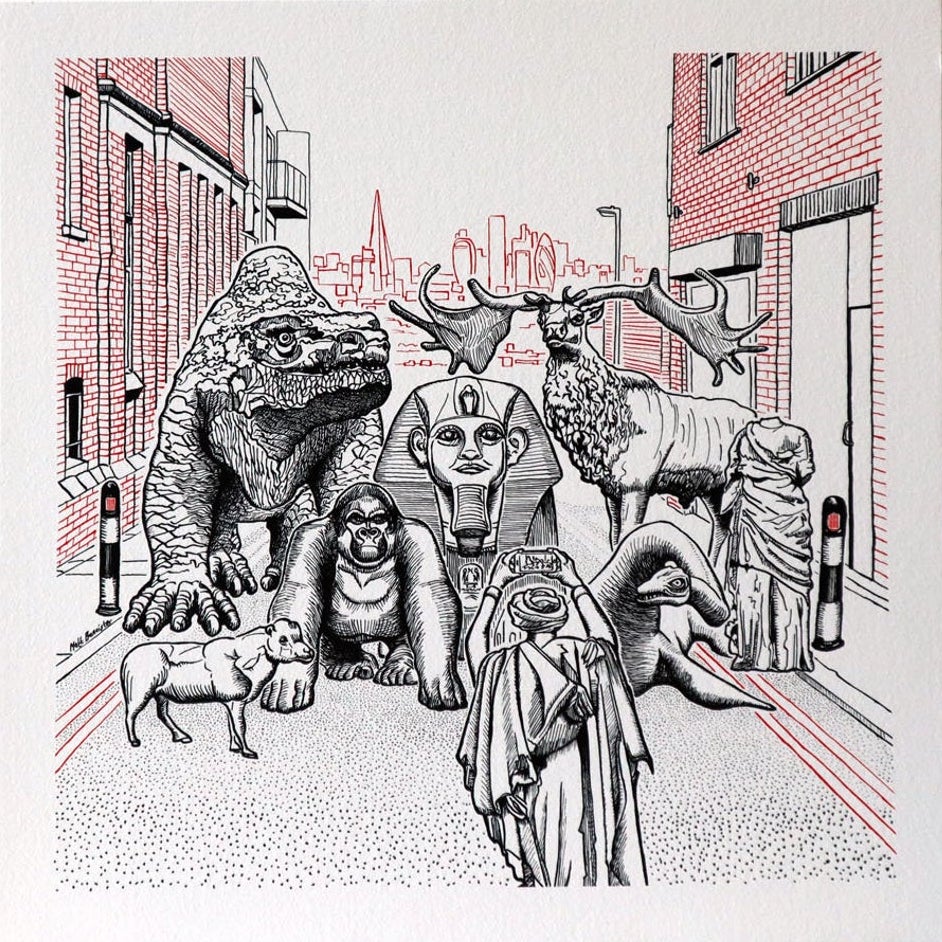 Crystal Palace Team Print