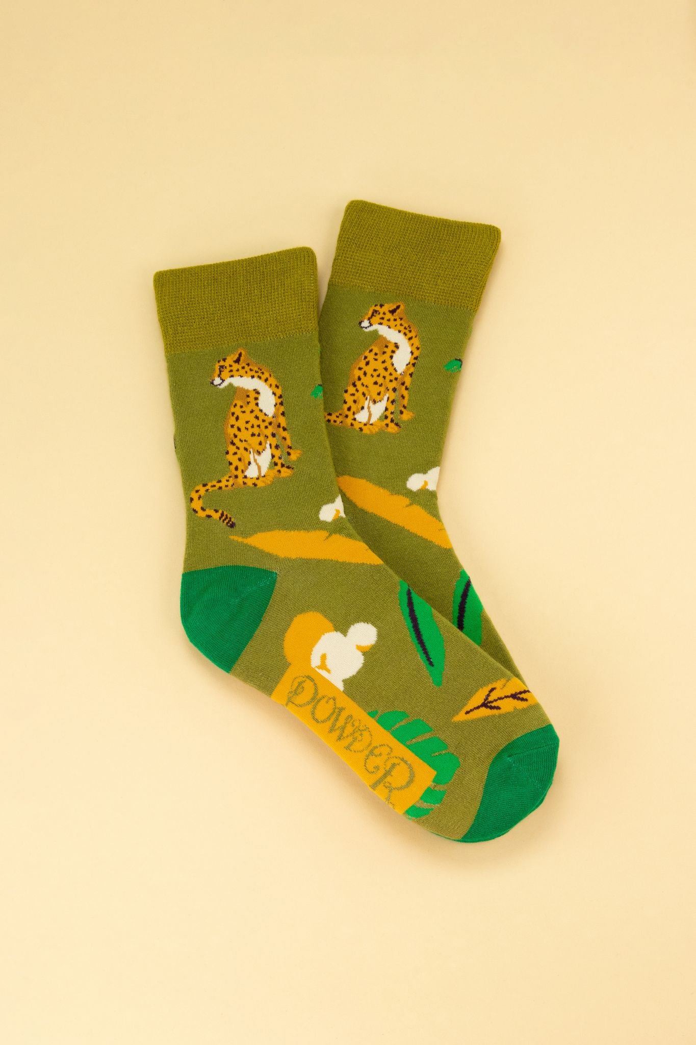 Mens Socks - Cheetah